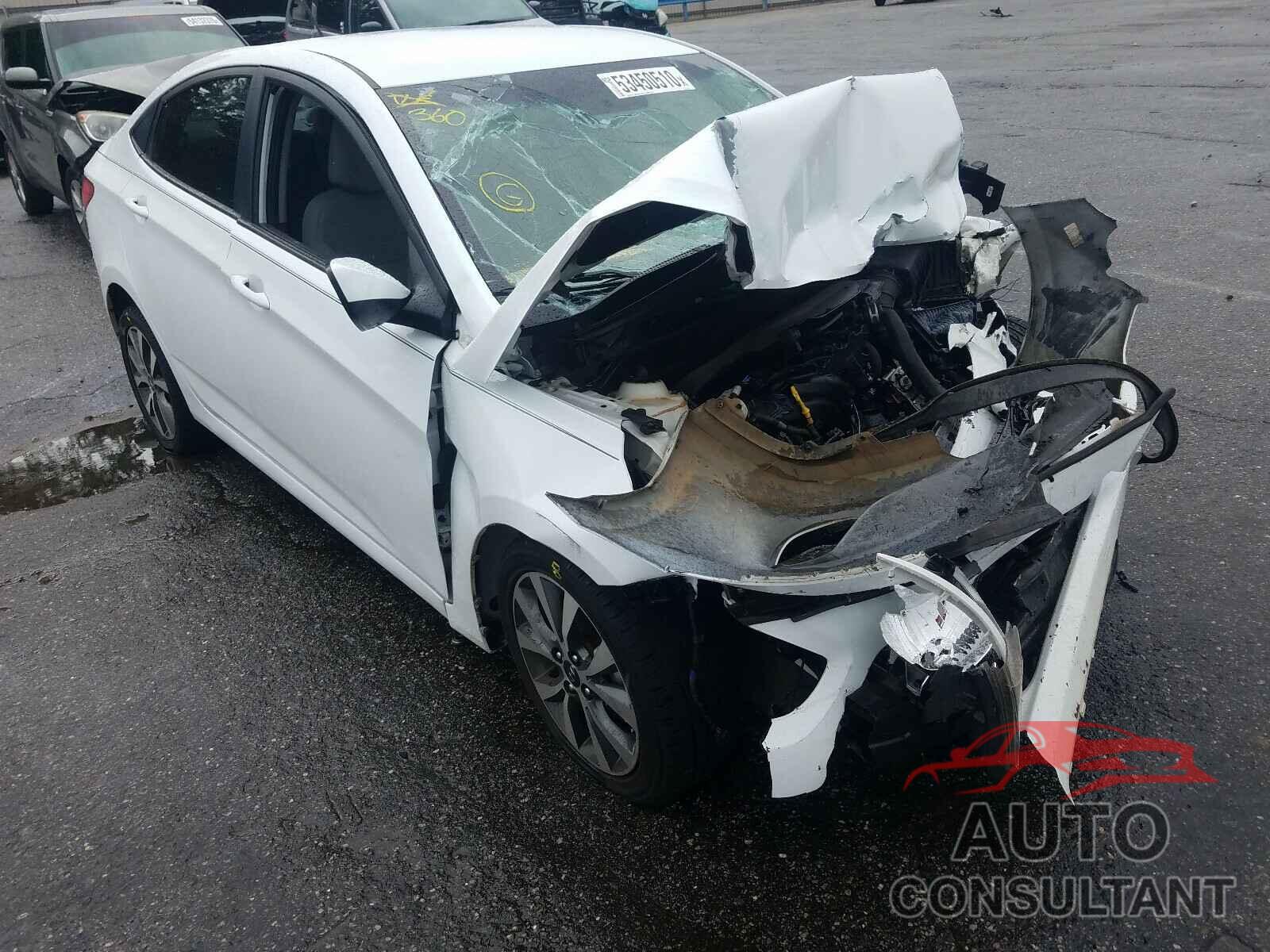 HYUNDAI ACCENT 2017 - KMHCT4AE1HU342546