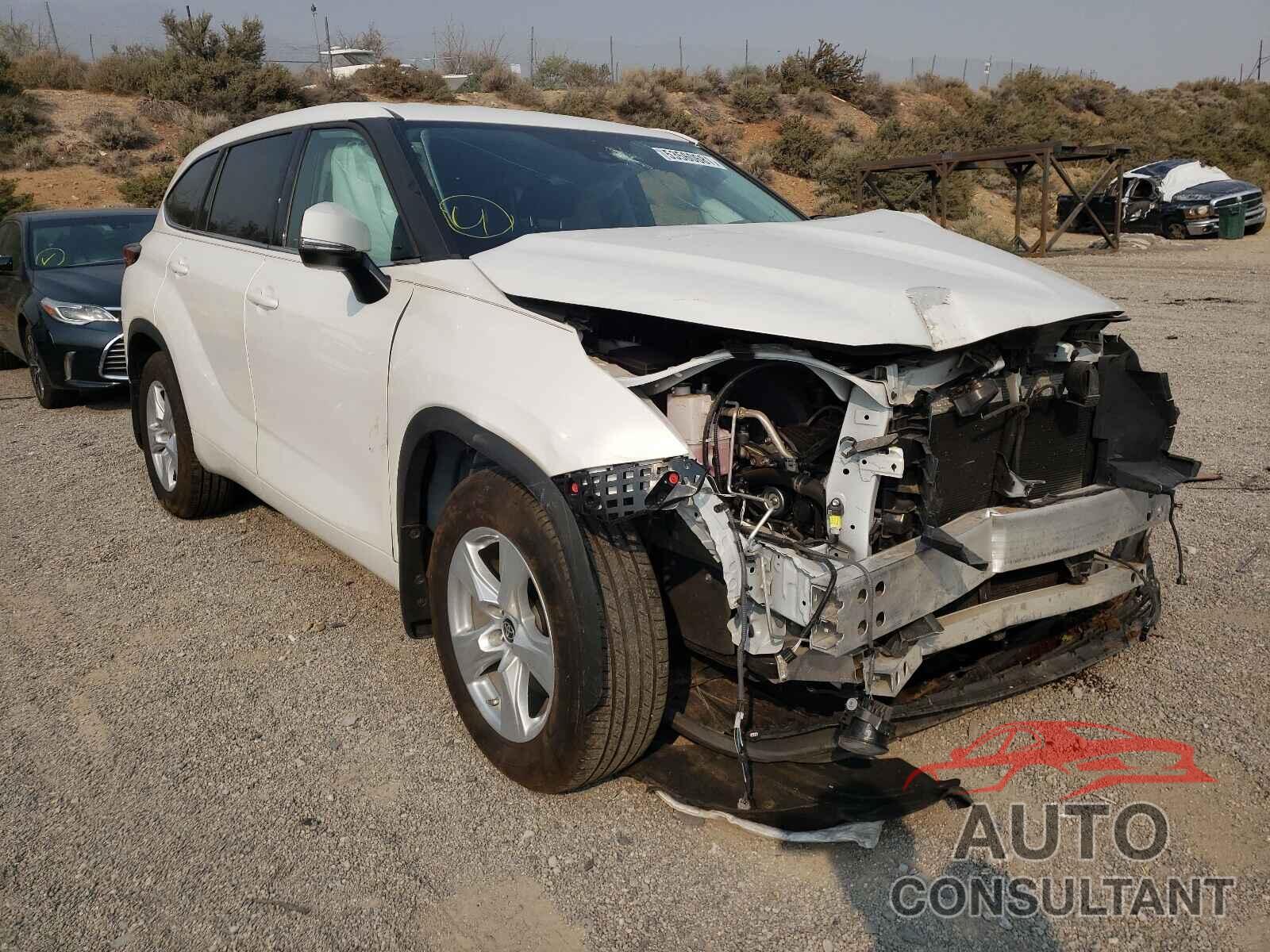 TOYOTA HIGHLANDER 2021 - 5TDBZRBH2MS057101