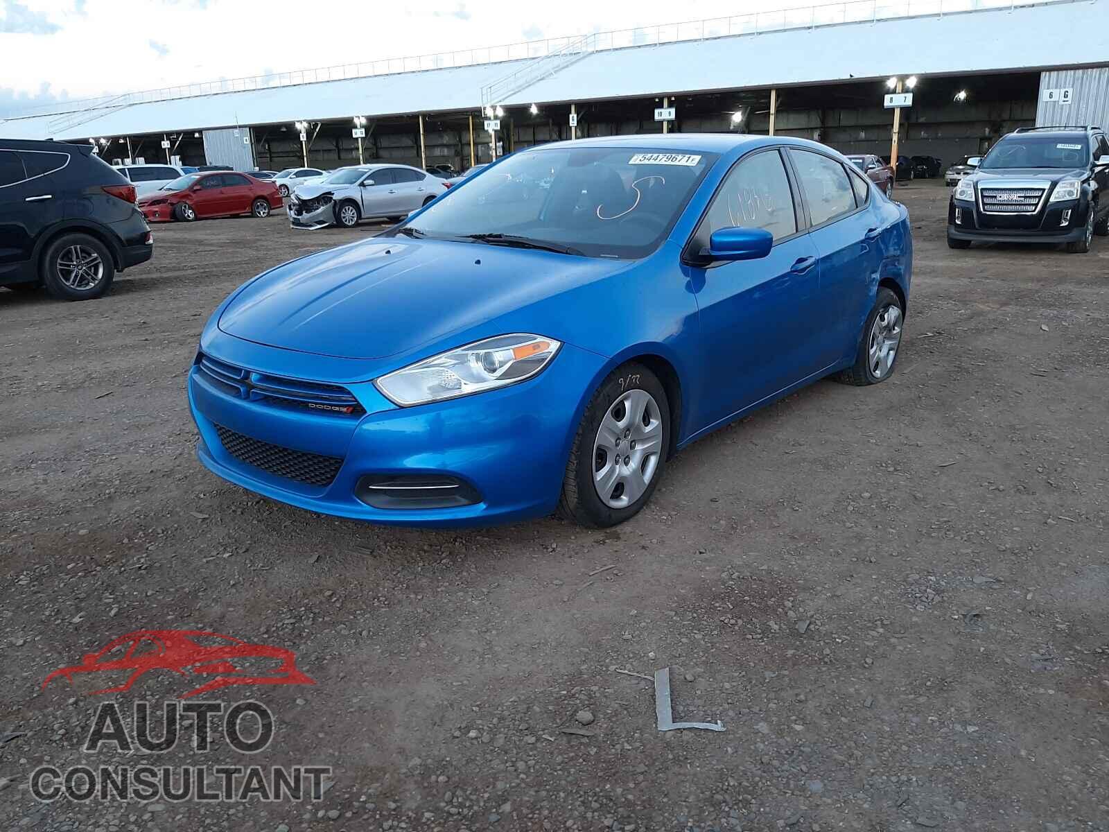DODGE DART 2016 - 1C3CDFAA3GD540381