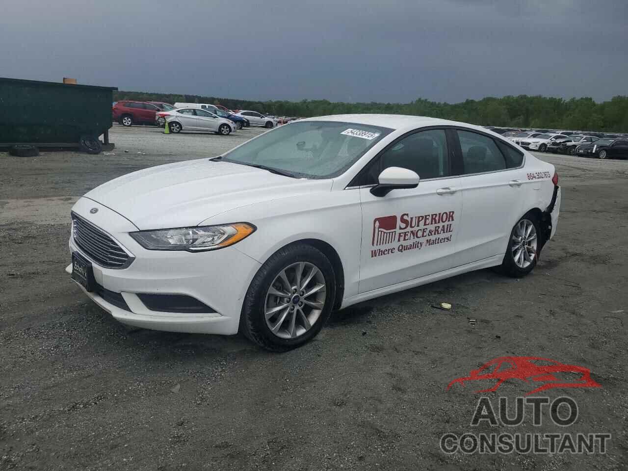 FORD FUSION 2017 - 3FA6P0H75HR173554