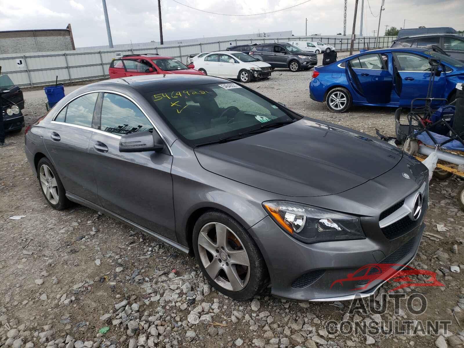 MERCEDES-BENZ CLA-CLASS 2017 - WDDSJ4GB6HN399733