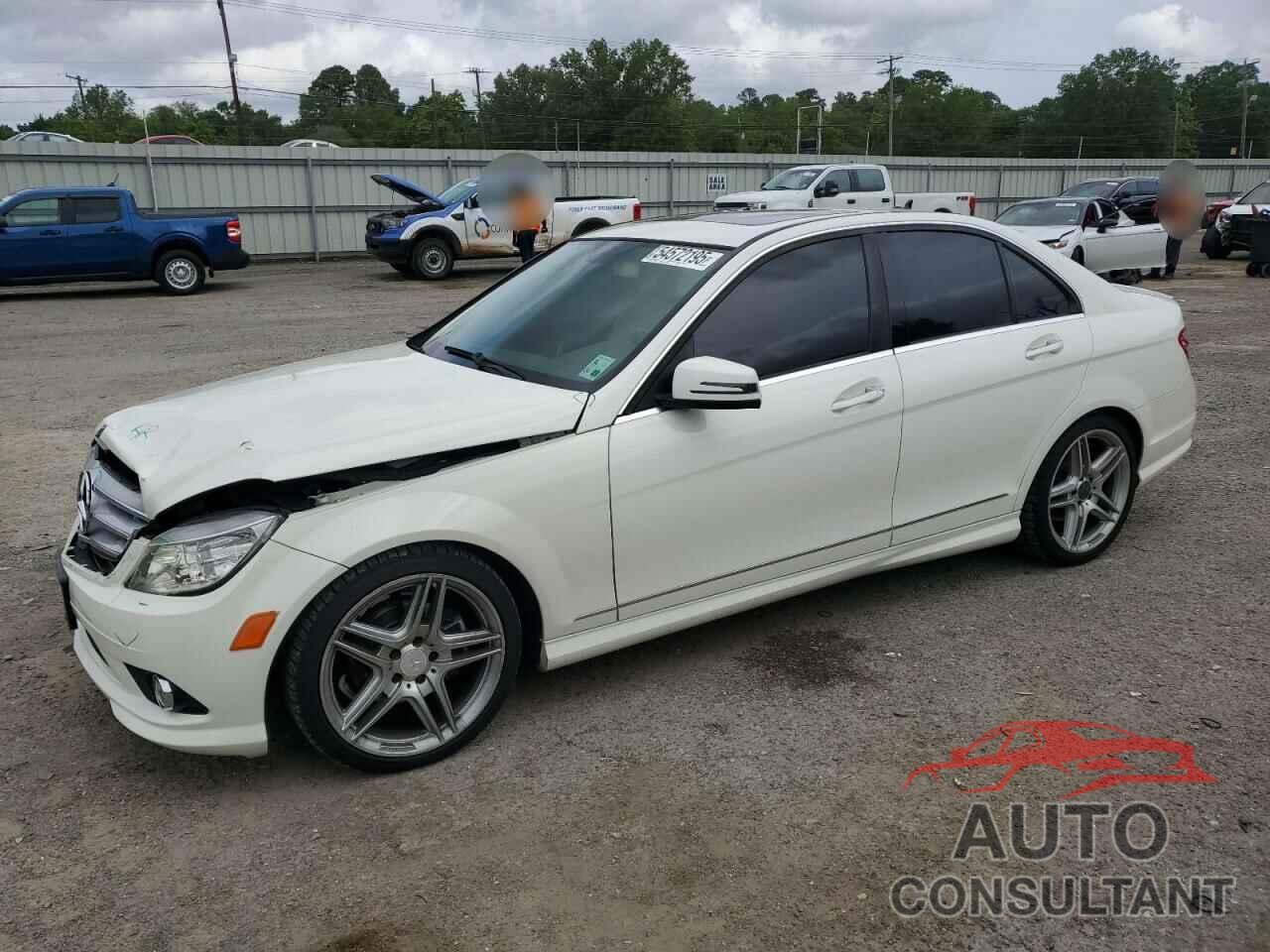 MERCEDES-BENZ C-CLASS 2010 - WDDGF5EB0AF378943