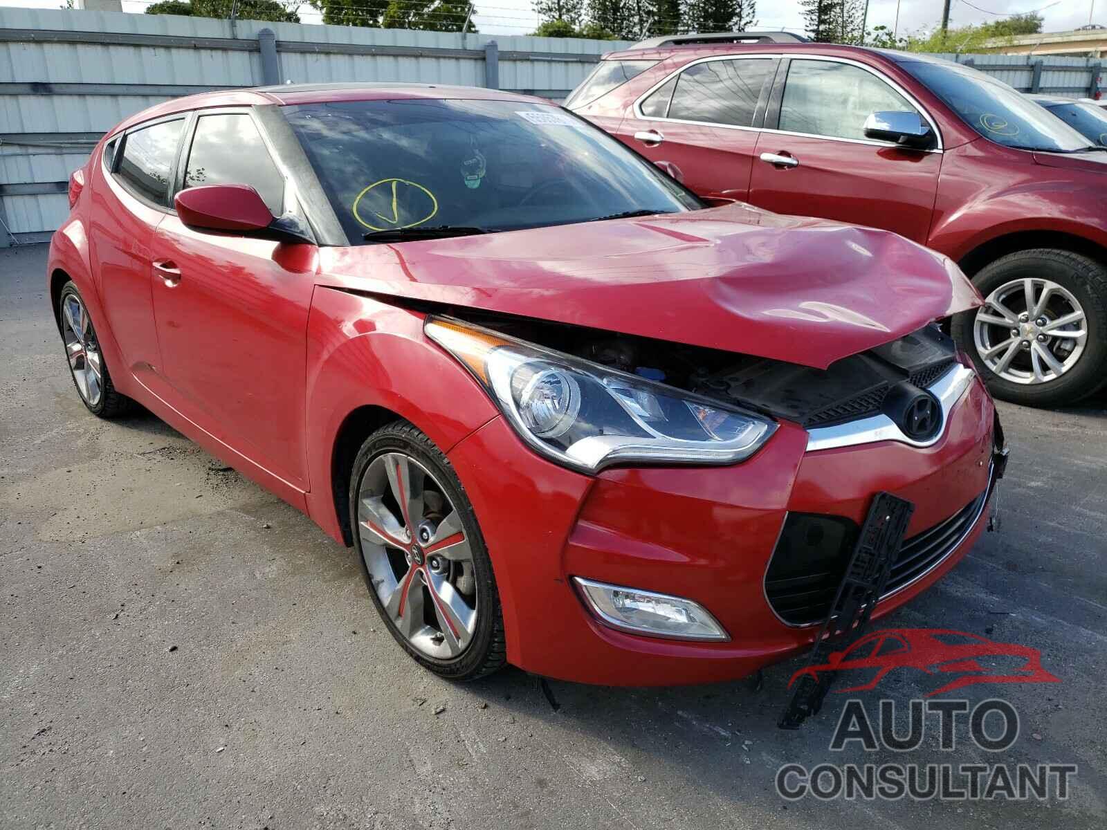 HYUNDAI VELOSTER 2016 - KMHTC6AD4GU285227