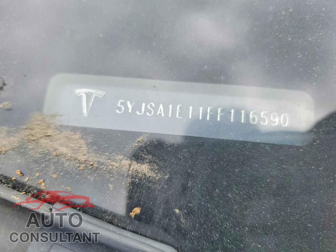 TESLA MODEL S 2015 - 5YJSA1E11FF116590