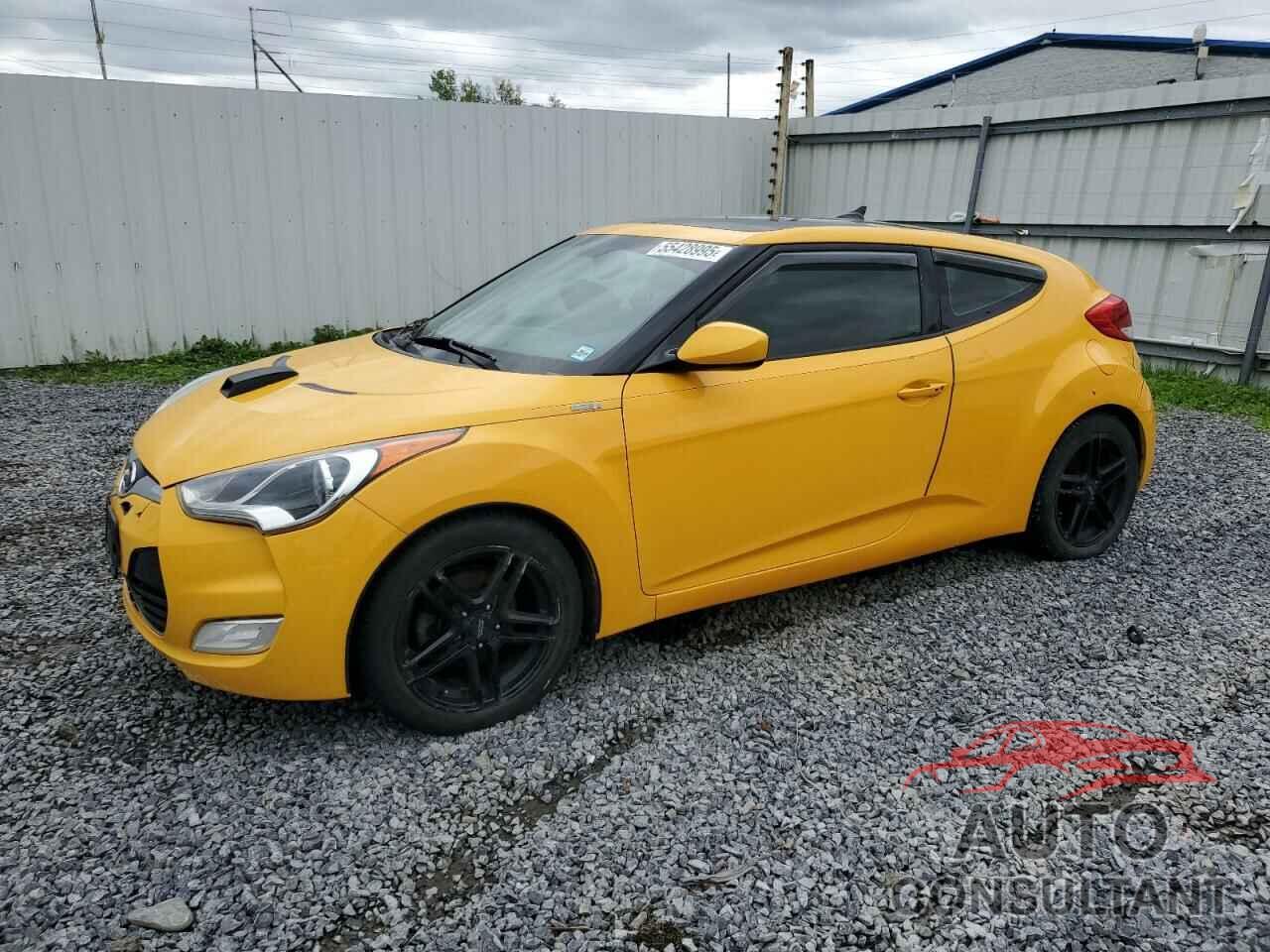 HYUNDAI VELOSTER 2013 - KMHTC6AD1DU143056
