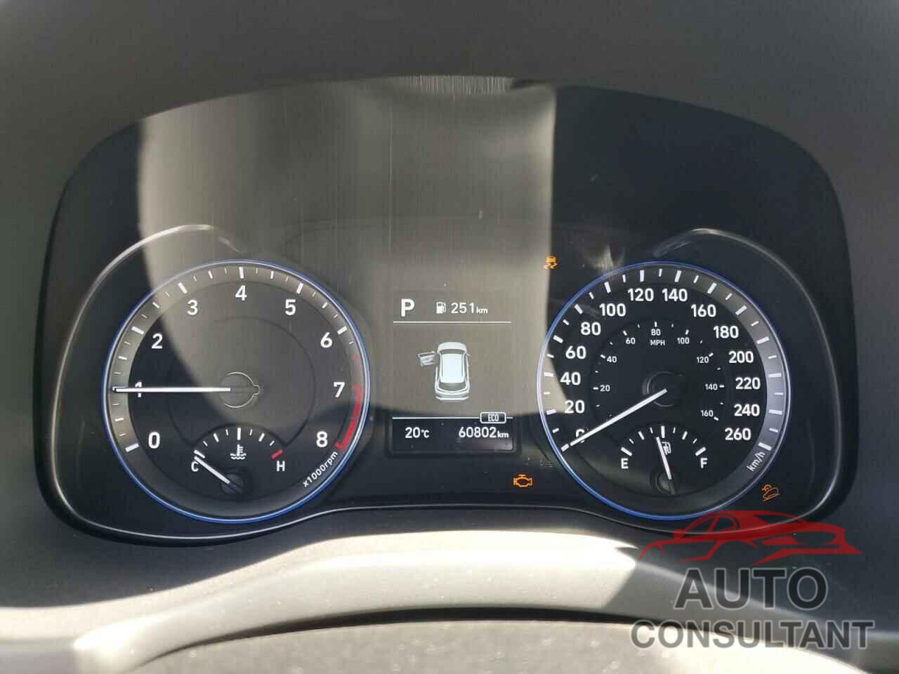 HYUNDAI KONA 2021 - KM8K3CA57MU619085