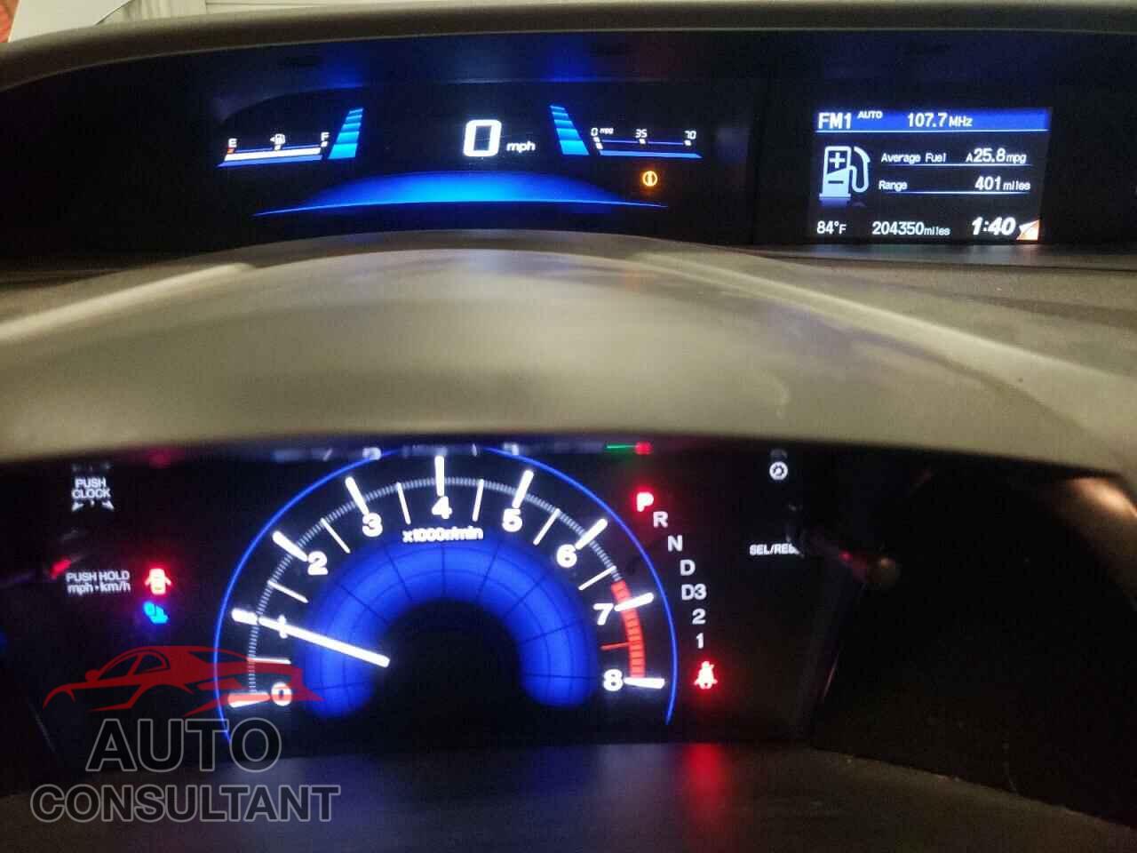 HONDA CIVIC 2012 - 19XFB2F86CE001842