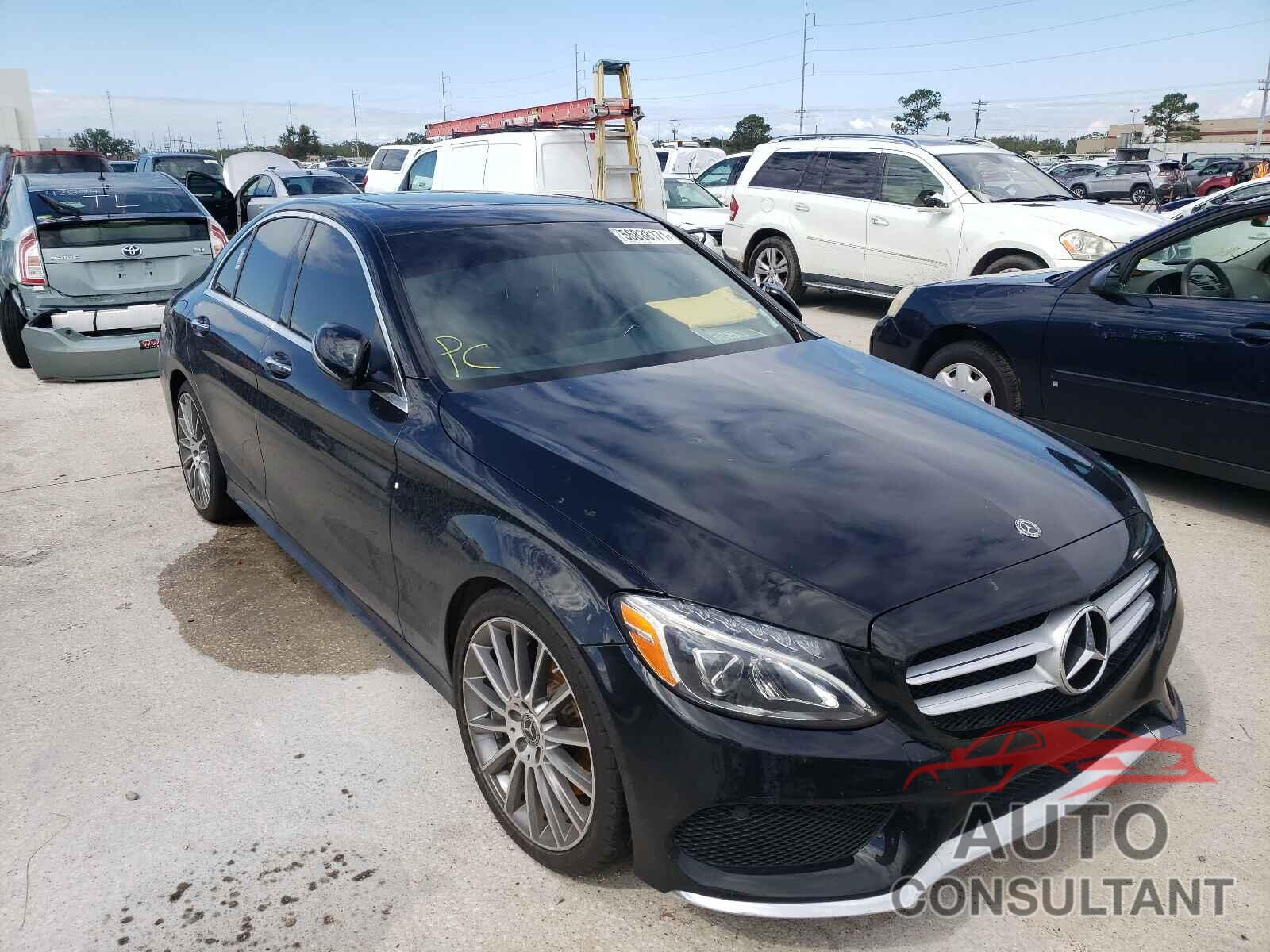 MERCEDES-BENZ C-CLASS 2018 - 55SWF4JB0JU282111