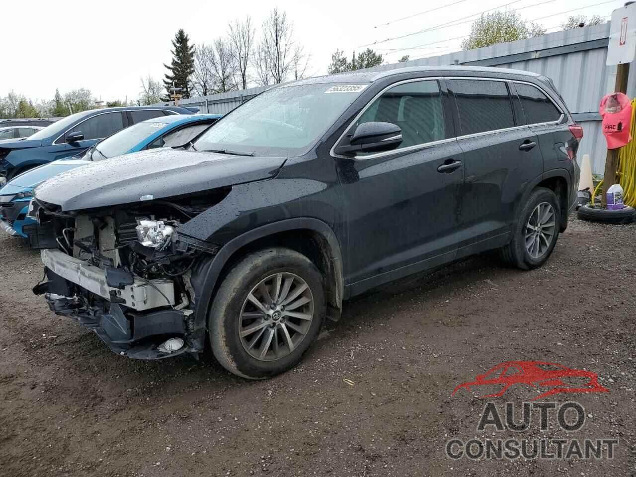 TOYOTA HIGHLANDER 2019 - 5TDJZRFH7KS598809