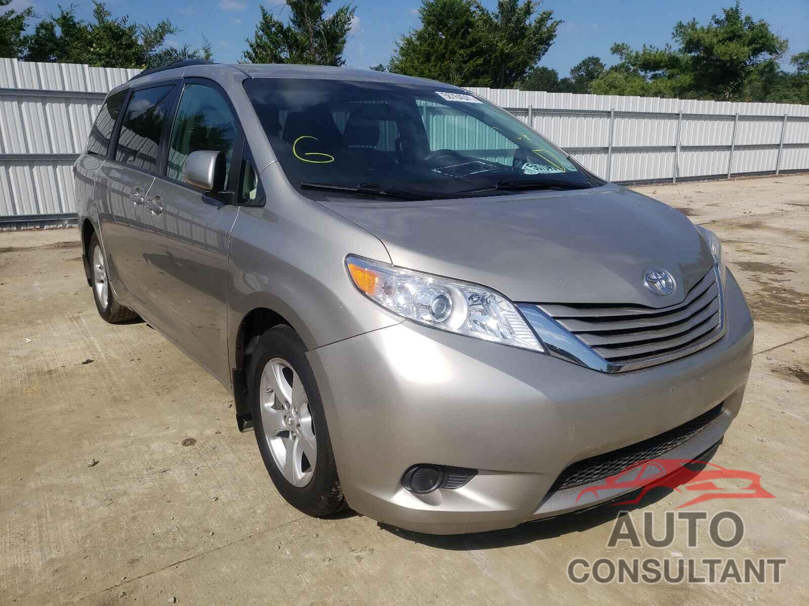 TOYOTA SIENNA 2017 - 5TDKZ3DC0HS836114