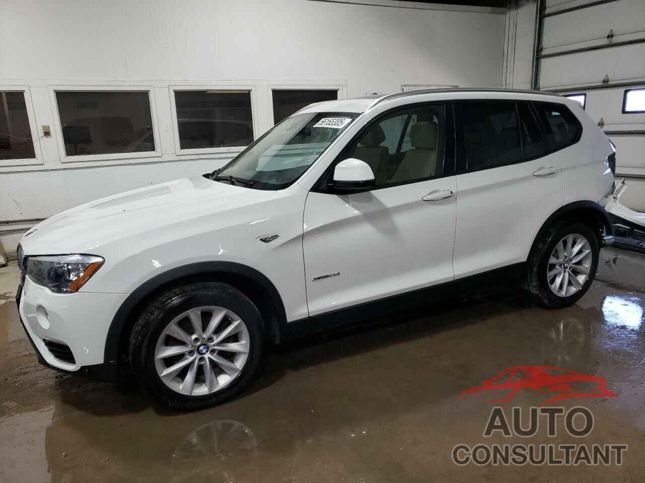 BMW X3 2016 - 5UXWX9C5XG0D84835