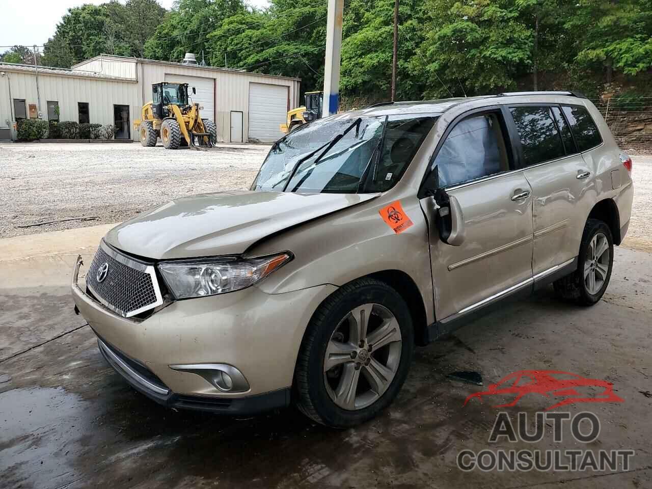 TOYOTA HIGHLANDER 2013 - 5TDYK3EH9DS112005