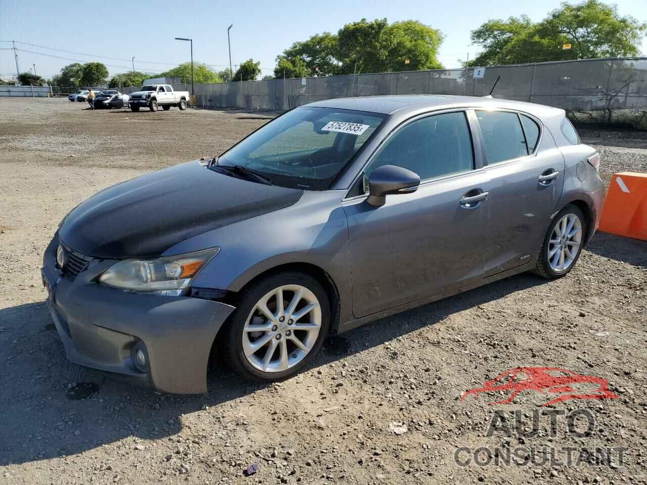 LEXUS CT 200 2012 - JTHKD5BH0C2090464