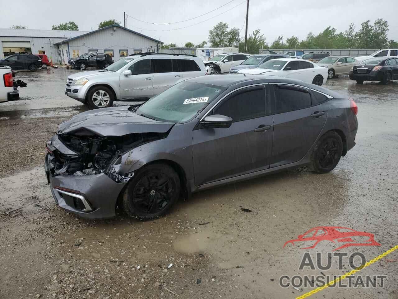 HONDA CIVIC 2019 - 2HGFC2F63KH570955