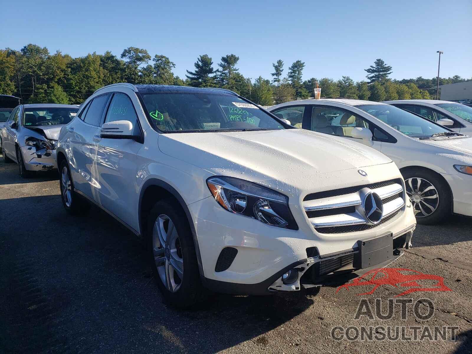 MERCEDES-BENZ GLA-CLASS 2016 - WDCTG4GB8GJ229550