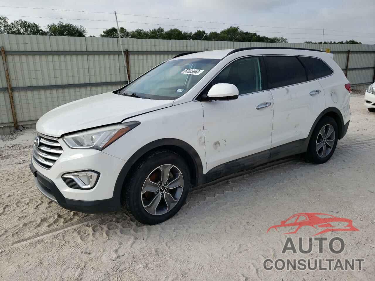 HYUNDAI SANTA FE 2016 - KM8SM4HF3GU155363