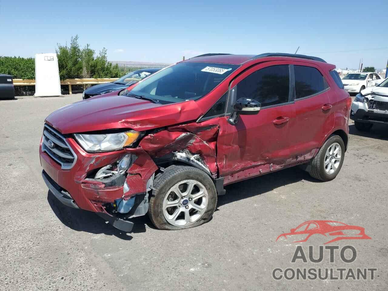 FORD ECOSPORT 2018 - MAJ3P1TE6JC234767