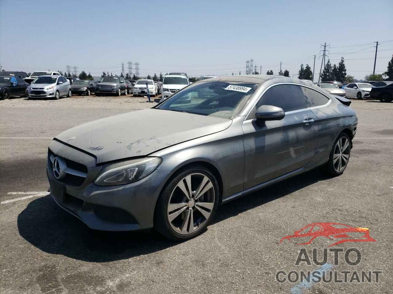 MERCEDES-BENZ C-CLASS 2017 - WDDWJ4JBXHF436514