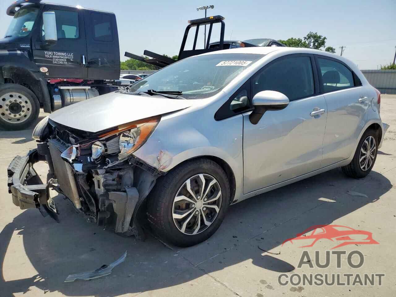 KIA RIO 2012 - KNADM5A35C6016933