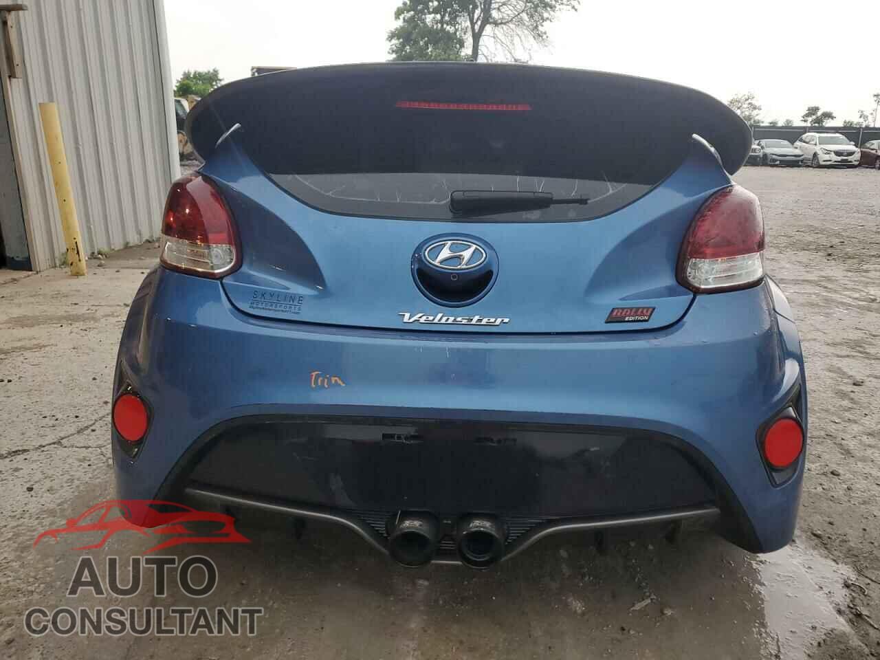 HYUNDAI VELOSTER 2016 - KMHTC6AE3GU250512