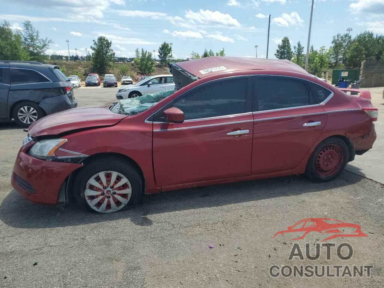 NISSAN SENTRA 2013 - 3N1AB7AP8DL672421