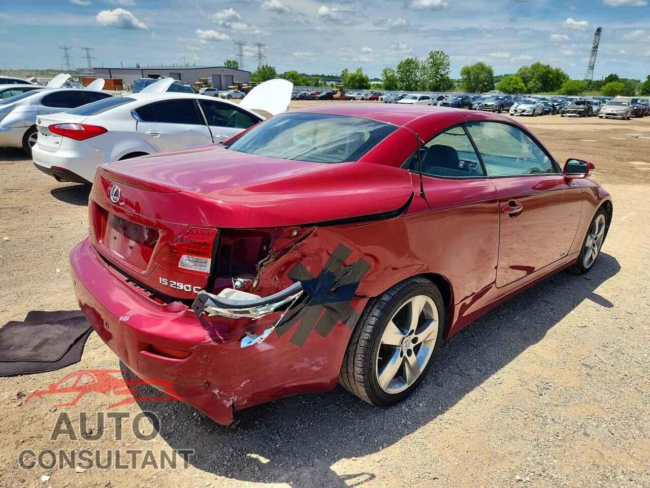 LEXUS IS 2010 - JTHFF2C29A2507517