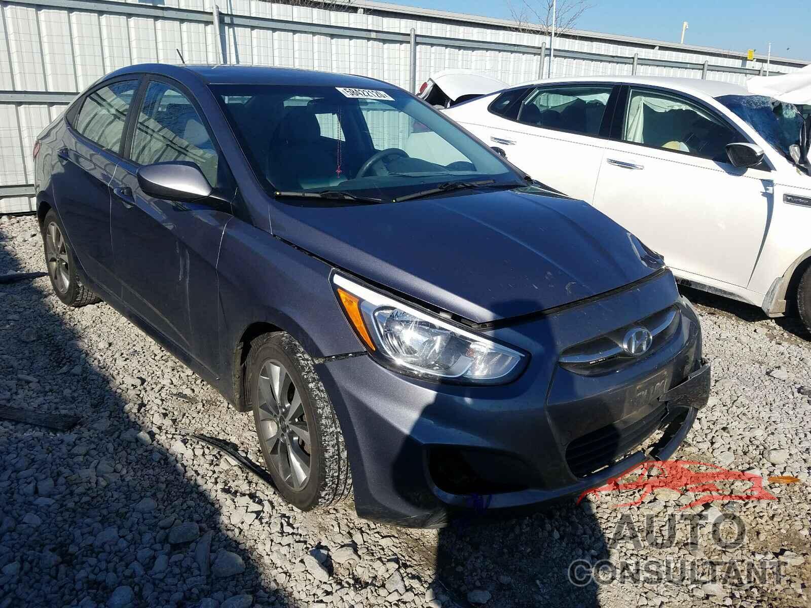 HYUNDAI ACCENT 2017 - KMHCT4AE6HU282179