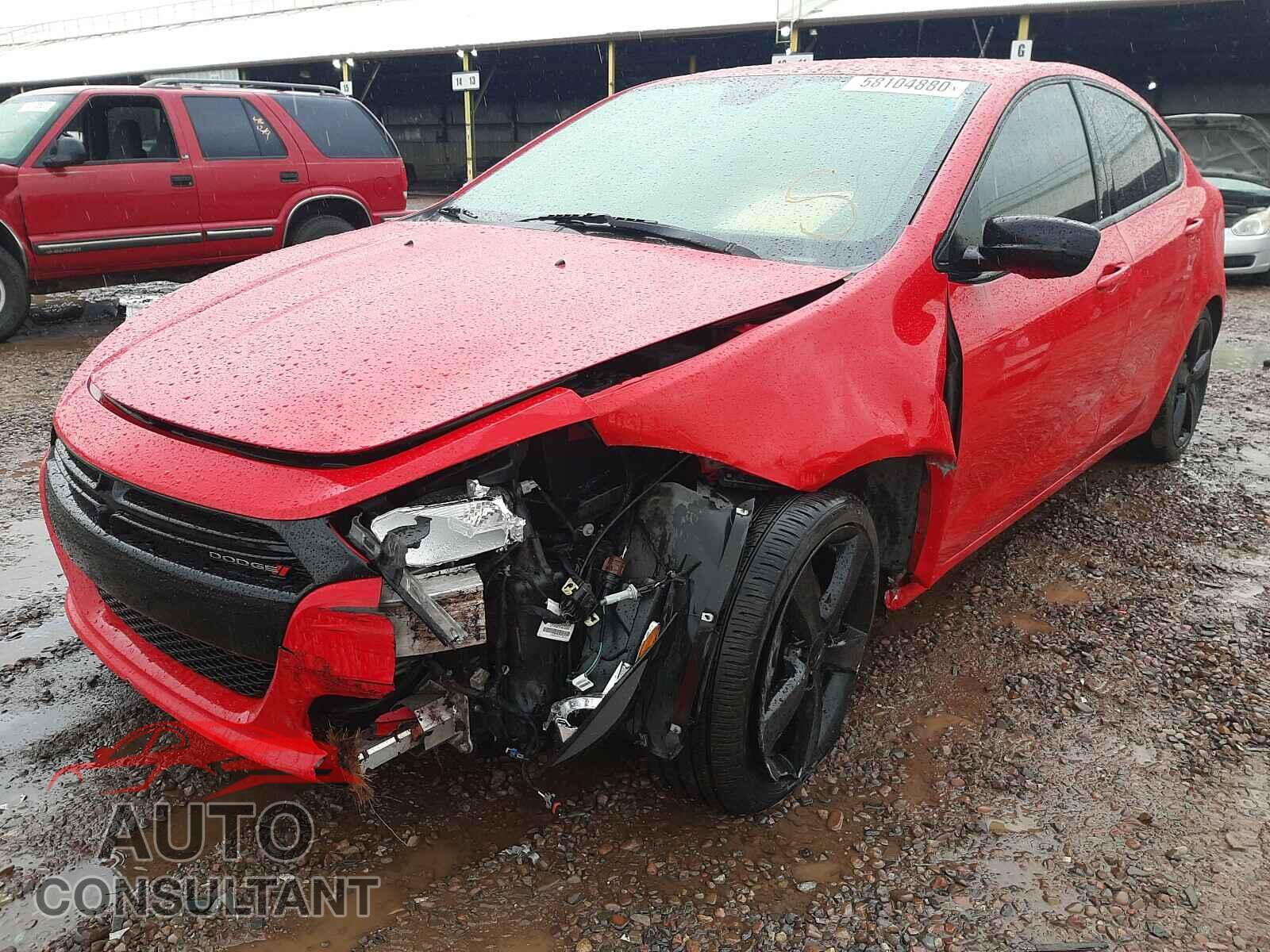 DODGE DART 2016 - 1C3CDFBB3GD701464