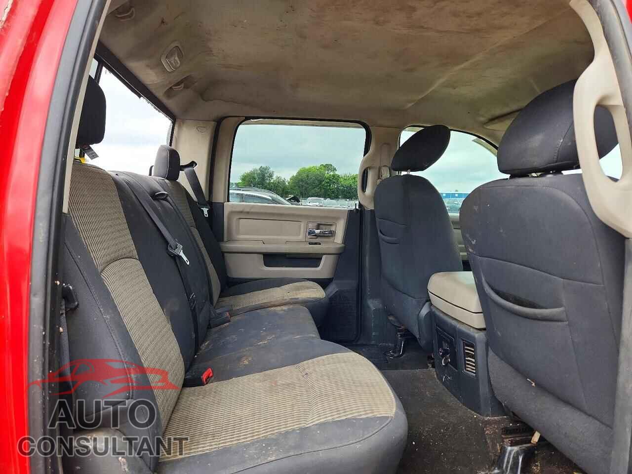 DODGE RAM 1500 2010 - 1D7RV1CT6AS150338