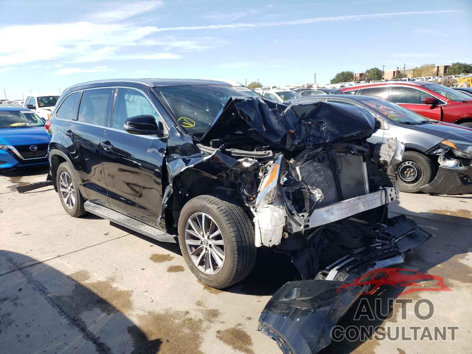 TOYOTA HIGHLANDER 2018 - 5TDKZRFH2JS261810
