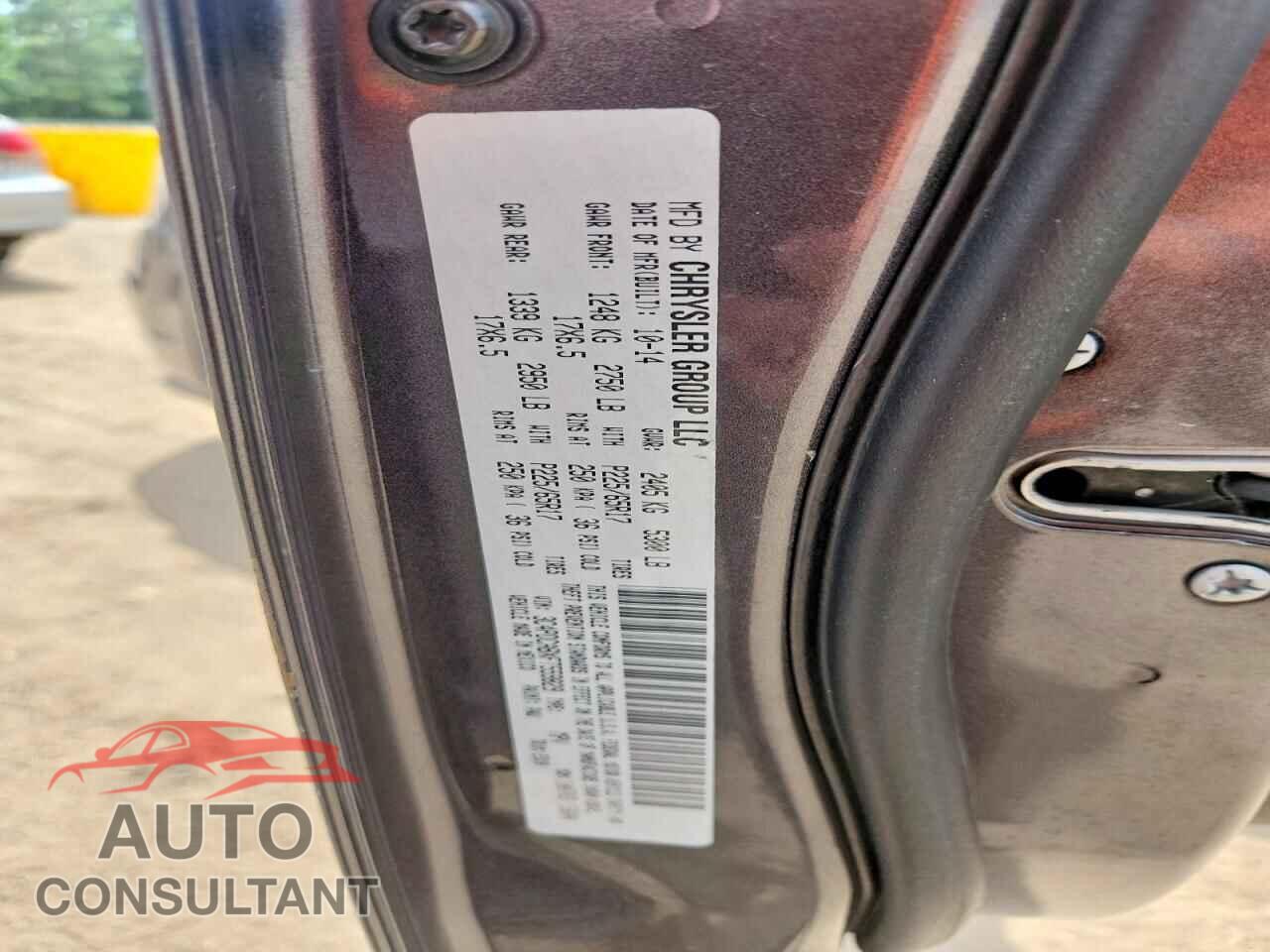 DODGE JOURNEY 2015 - 3C4PDCABXFT559829