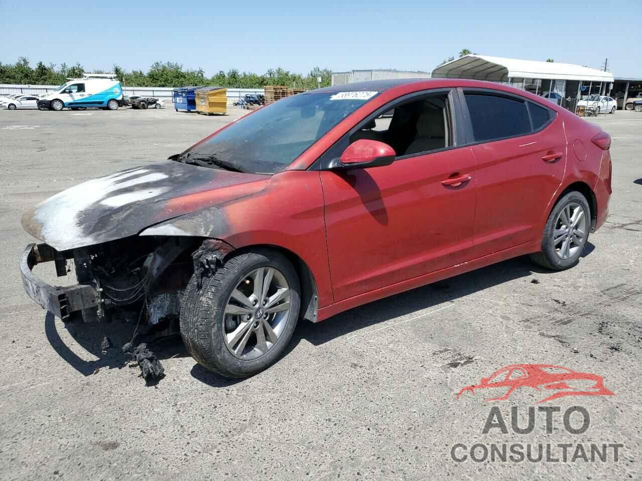 HYUNDAI ELANTRA 2017 - KMHD84LFXHU425453