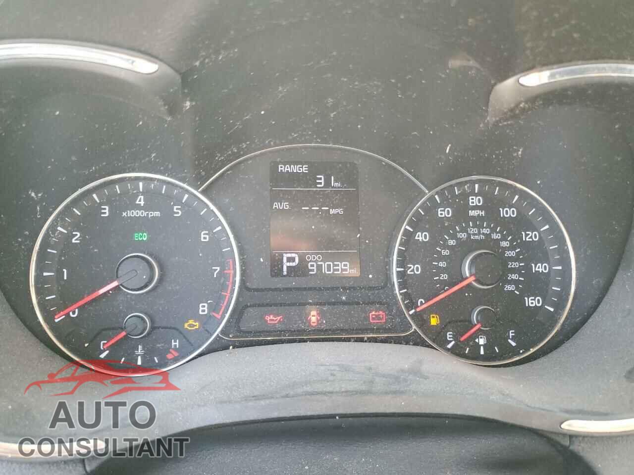 KIA FORTE 2016 - KNAFK4A65G5491951
