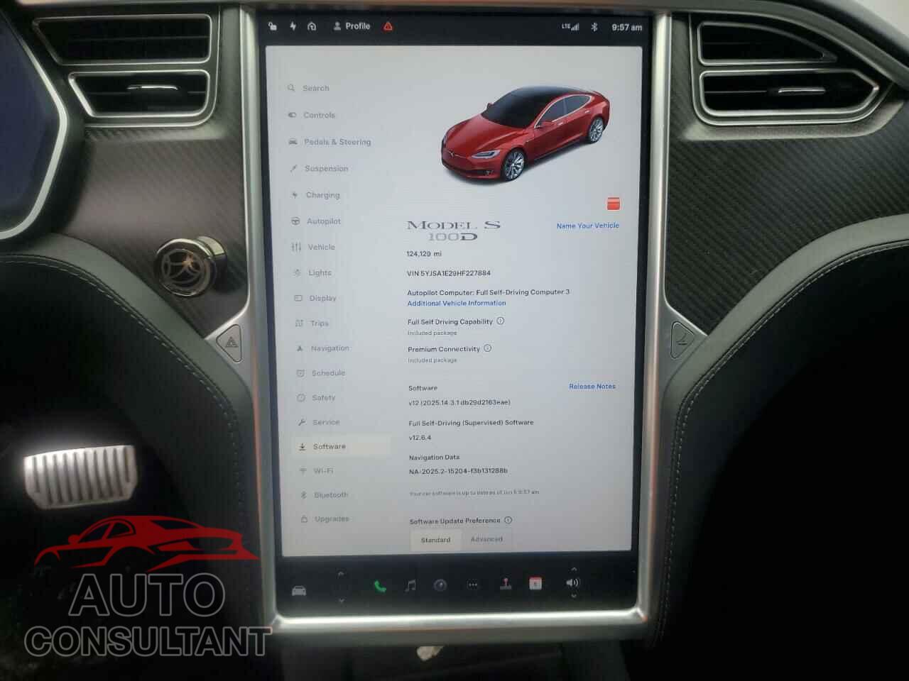 TESLA MODEL S 2017 - 5YJSA1E29HF227884