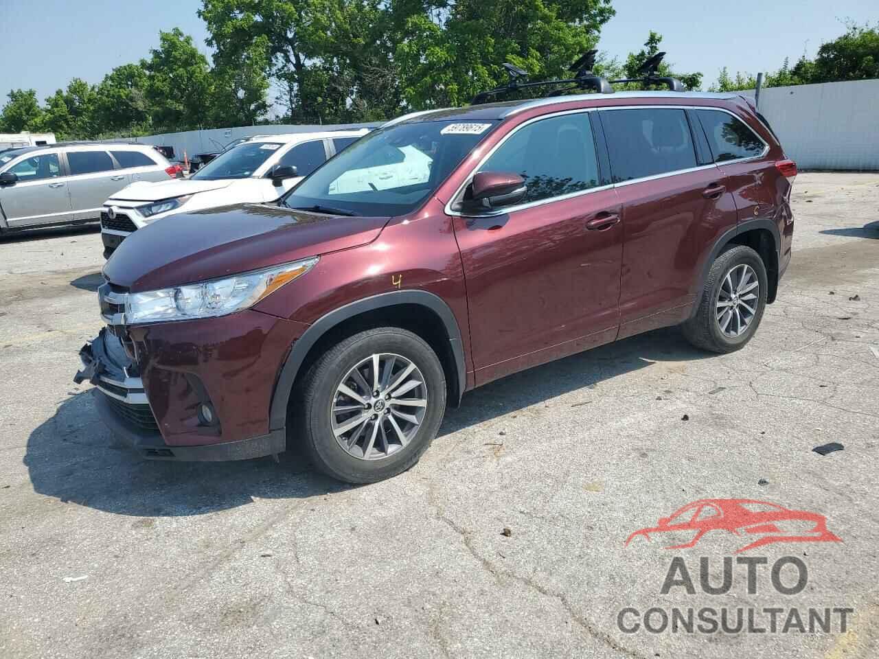 TOYOTA HIGHLANDER 2017 - 5TDJZRFH0HS427800