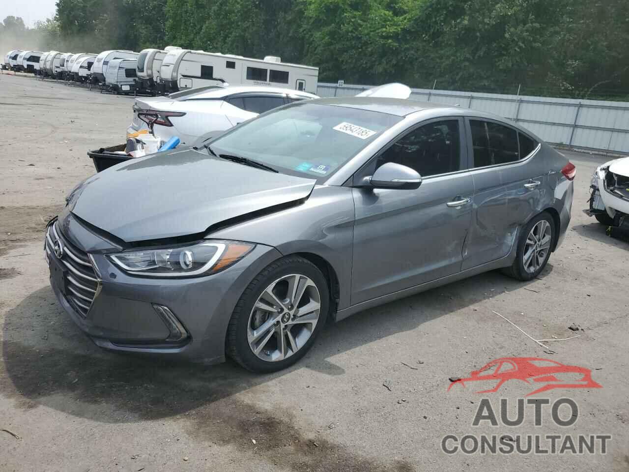 HYUNDAI ELANTRA 2017 - KMHD84LF4HU355268