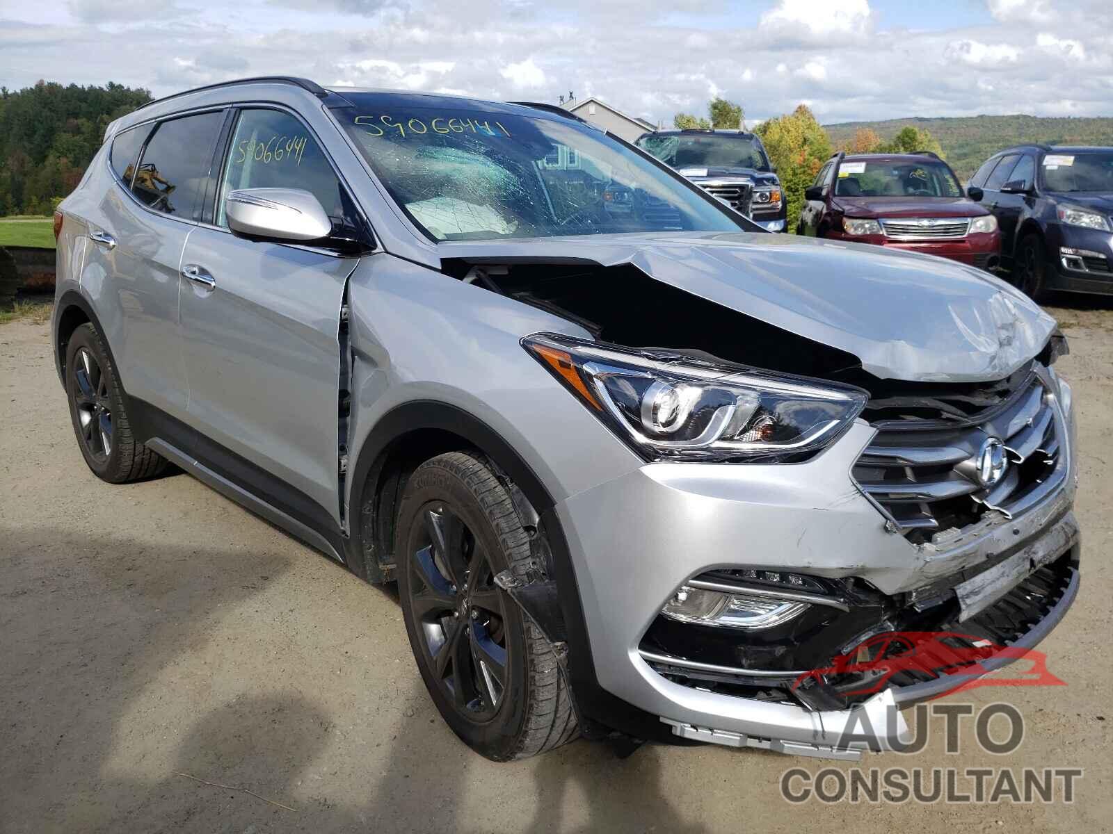 HYUNDAI SANTA FE 2018 - 5XYZWDLA4JG529609