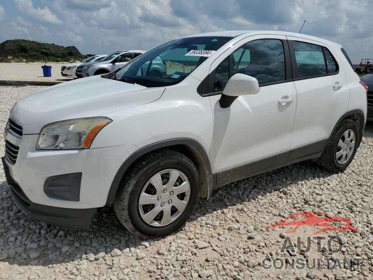 CHEVROLET TRAX 2016 - KL7CJKSBXGB631418