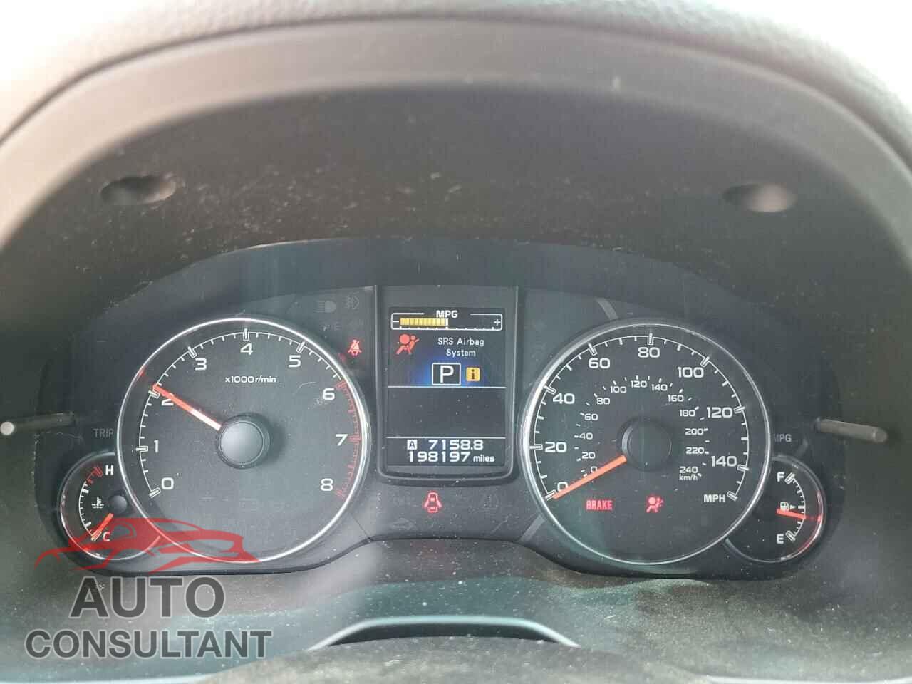 SUBARU OUTBACK 2014 - 4S4BRBLC3E3273905