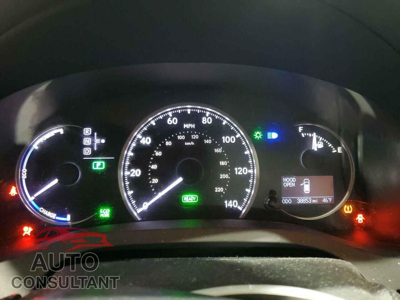 LEXUS CT 200 2013 - JTHKD5BHXD2135038