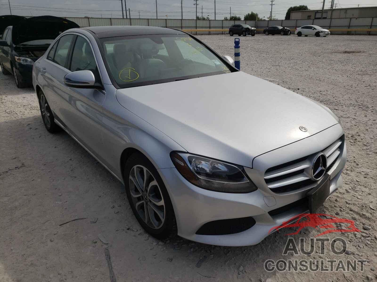 MERCEDES-BENZ C-CLASS 2018 - WDDWF4JB9JR405468