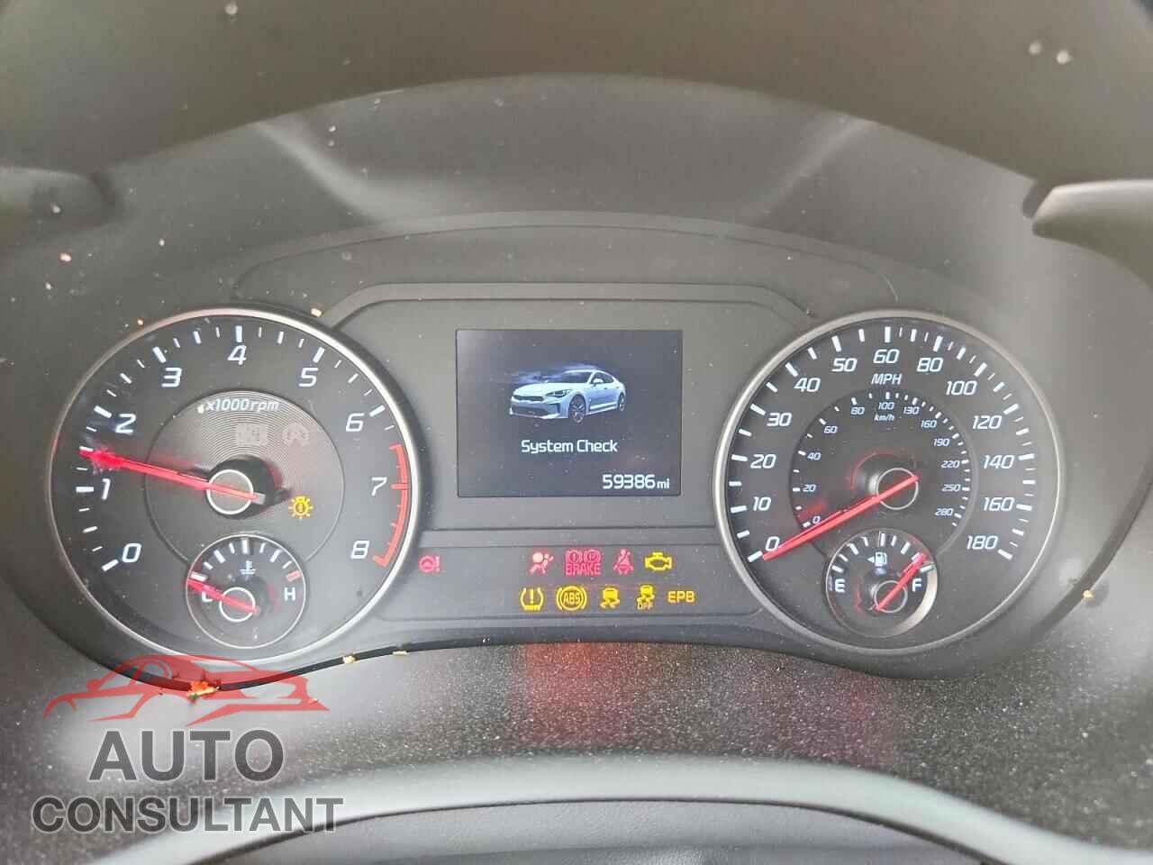 KIA STINGER 2019 - KNAE35LC9K6070738