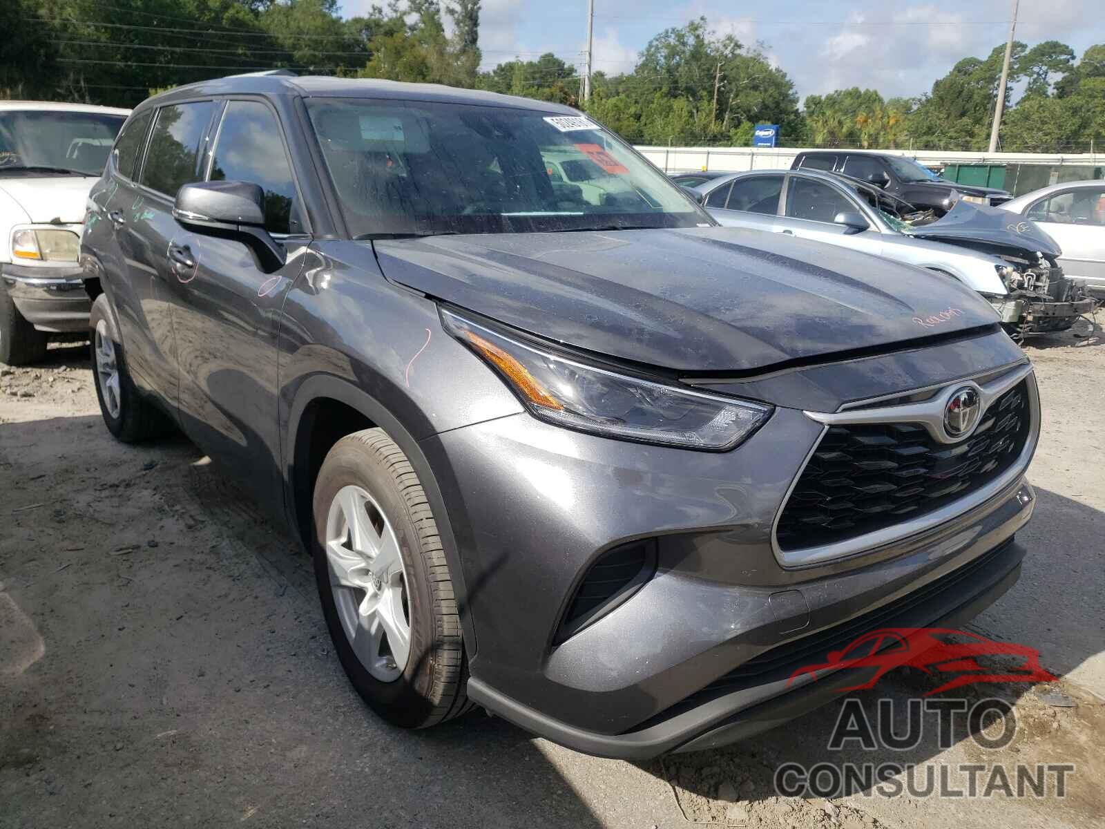 TOYOTA HIGHLANDER 2021 - 5TDCZRAH6MS043188