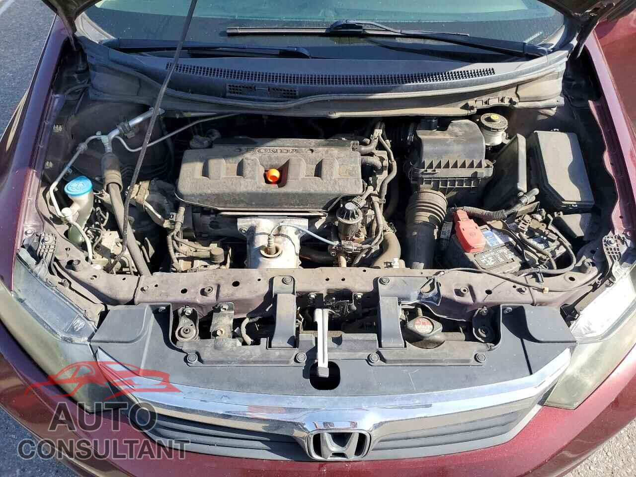 HONDA CIVIC 2012 - 2HGFB2F50CH543708