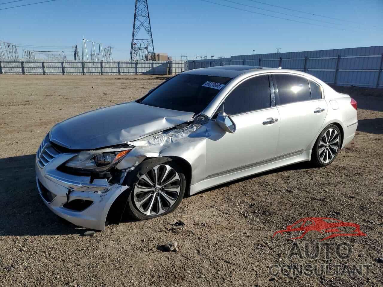 HYUNDAI GENESIS 2012 - KMHGC4DHXCU162434