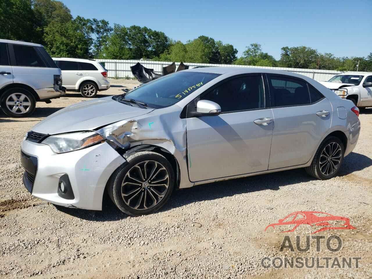 TOYOTA COROLLA 2016 - 2T1BURHE2GC588405
