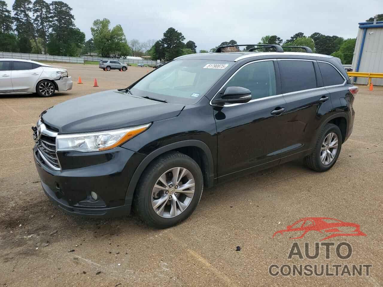 TOYOTA HIGHLANDER 2015 - 5TDKKRFH3FS085541