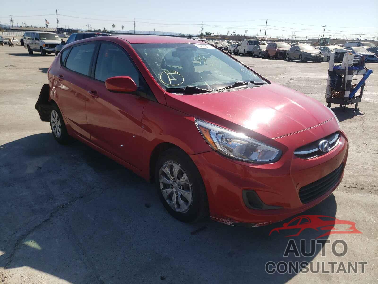 HYUNDAI ACCENT 2017 - KMHCT5AE7HU349488