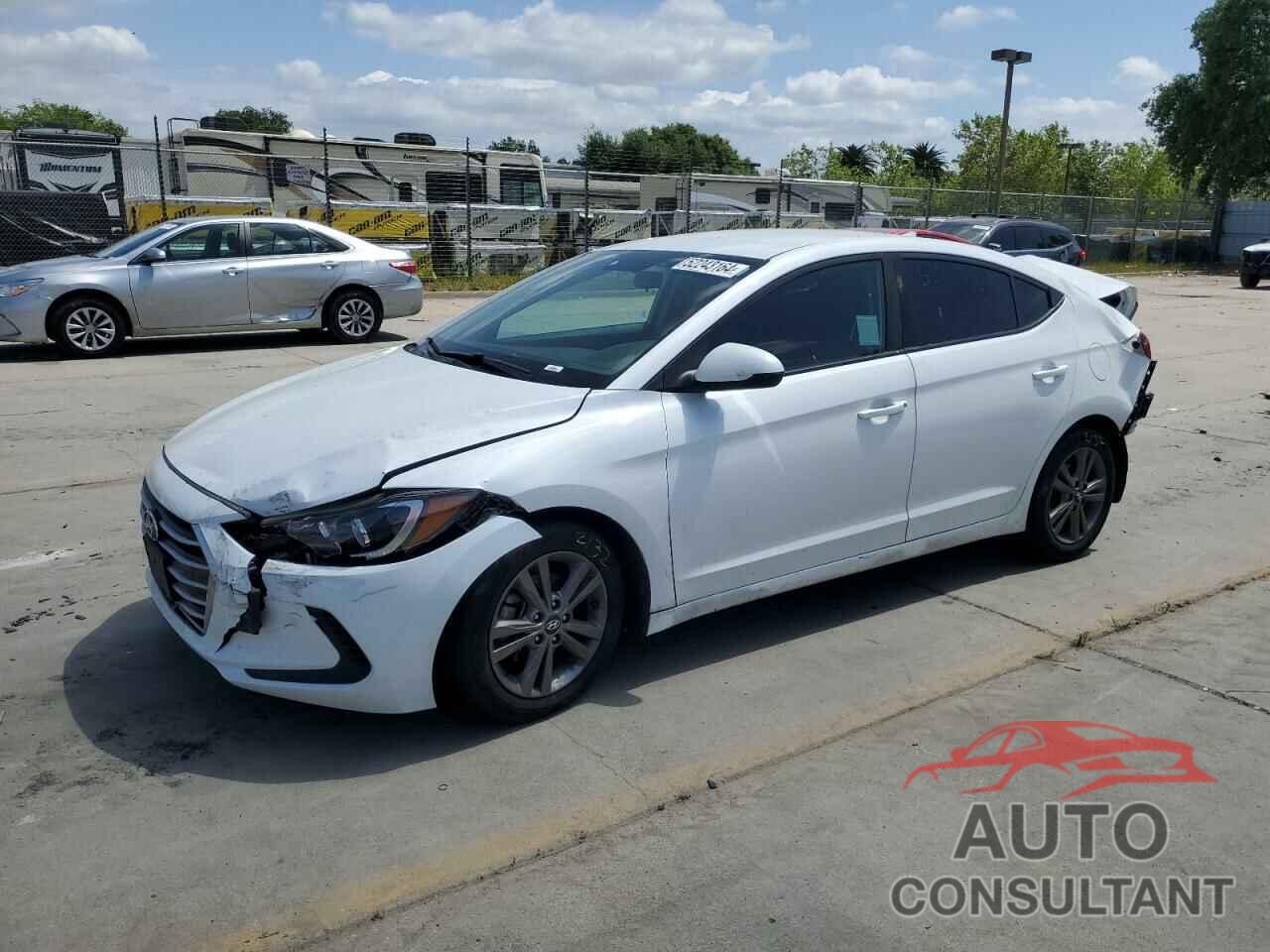 HYUNDAI ELANTRA 2018 - 5NPD84LFXJH348460