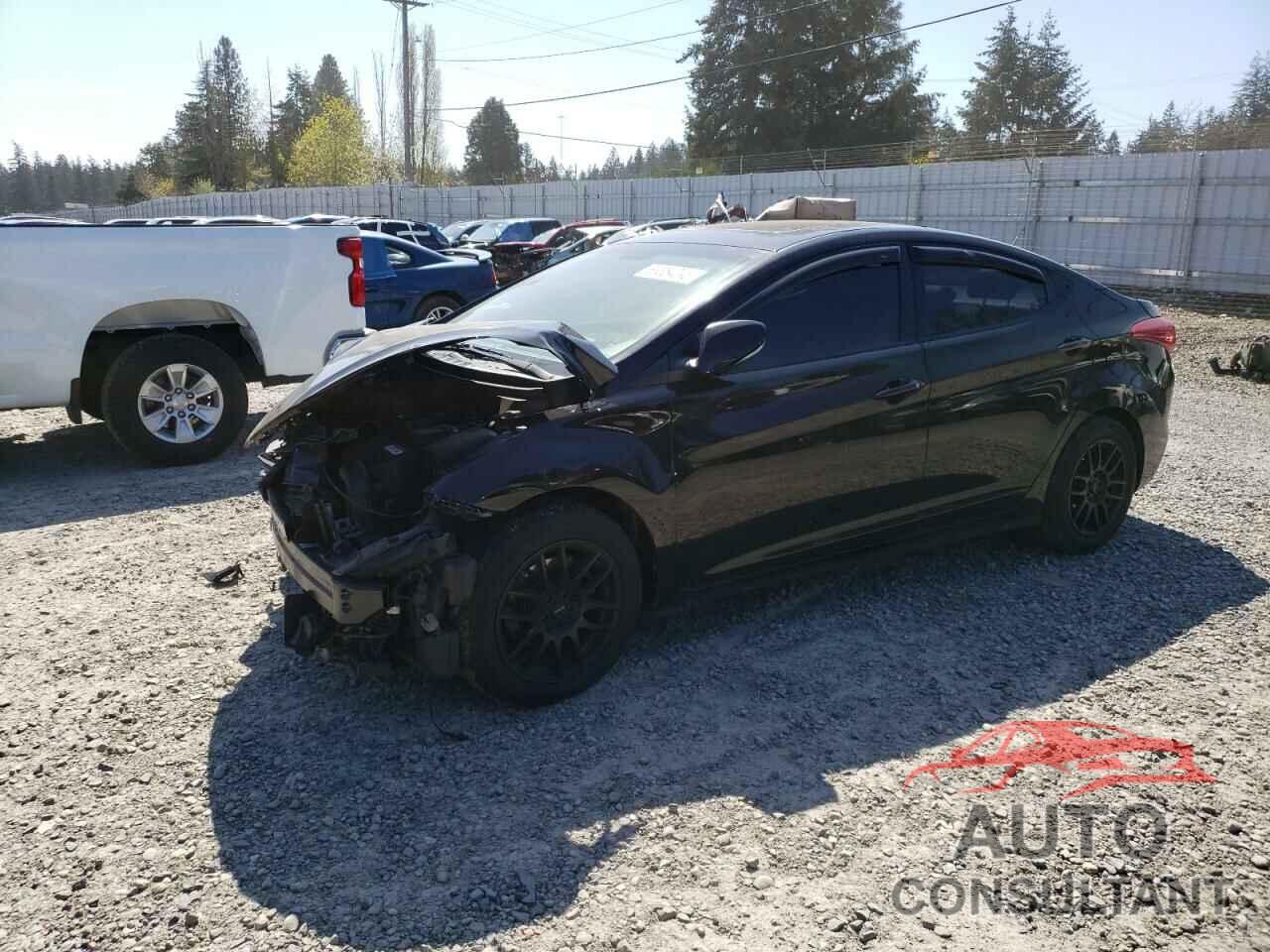 HYUNDAI ELANTRA 2012 - KMHDH4AE0CU199586